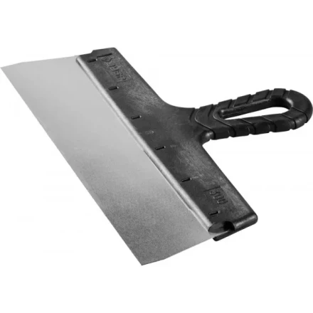 Шпатель ЗУБР &quot;МАСТЕР&quot; ФАСАДНЫЙ нержавеющее полотно, 300мм 10077-30 купить в Губкинске