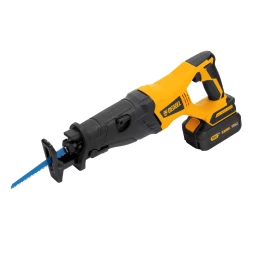 Пила сабельная аккумуляторная бесщет BRC-120, 18В Li-Ion Denzel 28460