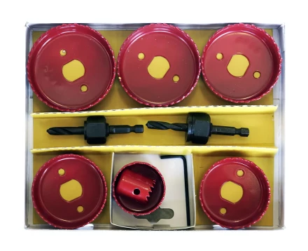 Набор коронок для дерева 9 предметов Энкор 19158 купить в Губкинске