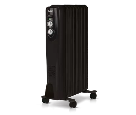Маслянный радиатор обогреватель электрический BALLU Classic black BOH/CL-09BRN 2000 купить в Губкинске