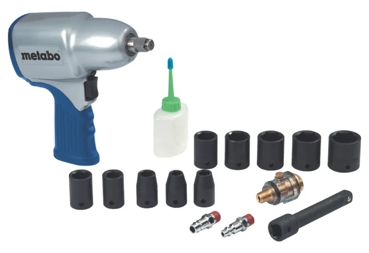 Ударный гайковёрт Metabo 1/2" SR 1500 Set купить в Губкинске
