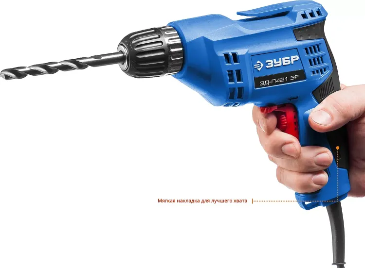 Дрель реверсивная ЗД-П421 ЭР серия ПРОФЕССИОНАЛ купить в Губкинске