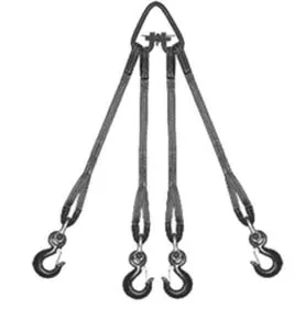 Строп текстильный четырехветвевой 4СТ 12.5 т L=3.5 м SF6 125 мм Звено РТ- 3 купить в Губкинске