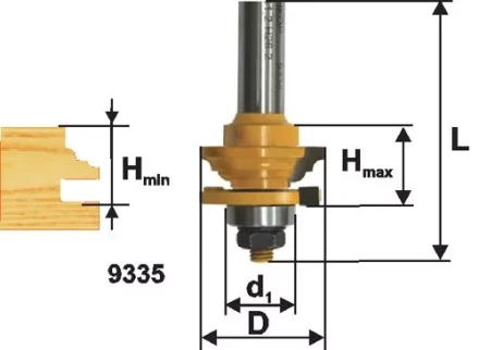 Фреза комб рамочная ф413х234мм хв 12мм 9335 купить в Губкинске