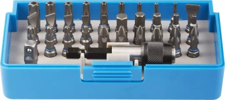 ЗУБР 32 шт, набор кованых бит с адаптером (26091-H32) купить в Губкинске