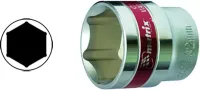 Головка торцевая 32 мм 6-гранная CrV под квадрат 1/2" хромированная MATRIX MASTER 13132