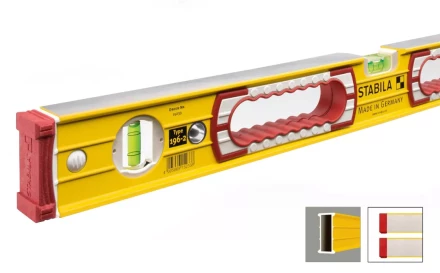 Уровень каменщика 120 см  тип  196-2К  бронированный протектор  16406  STABILA купить в Губкинске