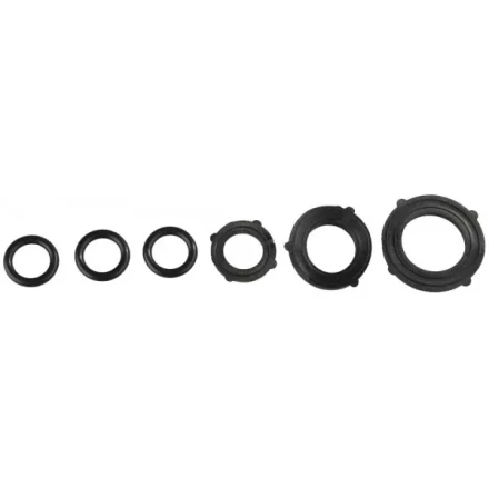 Набор резиновых прокладок GRINDA из ударопрочной пластмассы: Для переходников 3 шт, для адаптеров 3 шт(1/2&quot;,3/4&quot;,1&quot;) 8-426387_z01 купить в Губкинске