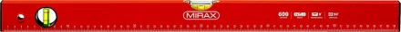 Уровень коробчатый MIRAX, 2 ампулы, крашеный, 600мм 34602-060_z02 купить в Губкинске