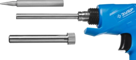 Паяльник ЗУБР &quot;ПРОФЕССИОНАЛ&quot; &quot;ТУРБО&quot;, 2 уровня мощности, пистолетная рукоятка, 30Вт и  130Вт, конус 55408_z01 купить в Губкинске