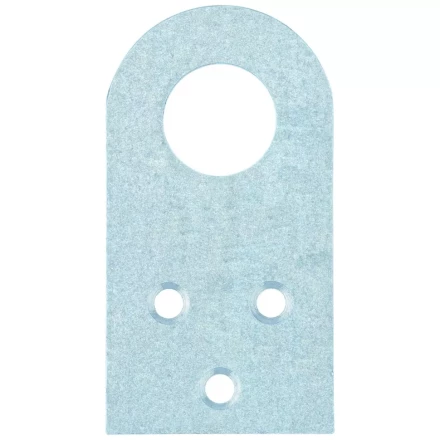 Проушина прямая 2,0 мм 70х30 мм цинк СИБРТЕХ 46502 купить в Губкинске