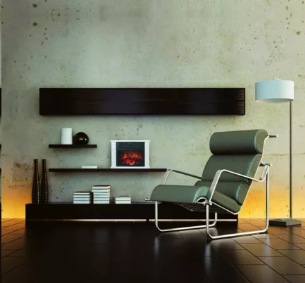 Электрокамин-камин электрический мини ELECTROLUX EFP/M-5012B черный купить в Губкинске