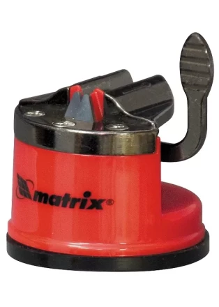 Приспособление для затачивания ножей любого типа, металлическая направляющая, крепление на присоске MATRIX 79104 купить в Губкинске