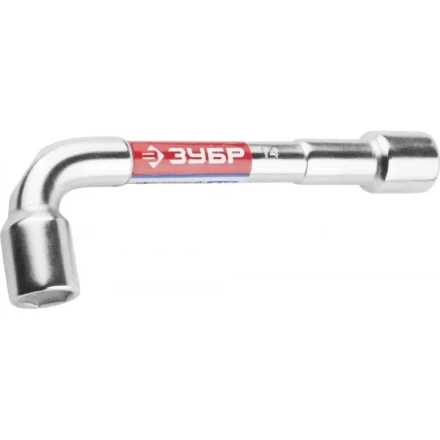 Ключ торцовый ЗУБР &quot;МАСТЕР&quot; двухсторонний L-образный, проходной, 14мм 27185-14 купить в Губкинске