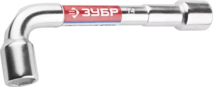 Ключ торцовый ЗУБР &quot;МАСТЕР&quot; двухсторонний L-образный, проходной, 14мм 27185-14 купить в Губкинске