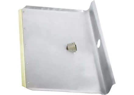 Лопата тротуарная 500х400 1,5 мм без черенка оцинкованная металлическая окантовка СИБРТЕХ 61598 купить в Губкинске