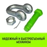 Скоба прямая со шплинтом HITCH G2150 13.5 т (SZ072071) купить в Губкинске