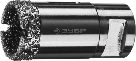 Алмазная коронка ЗУБР &quot;ПРОФЕССИОНАЛ&quot; универсальная для УШМ, сухое сверление, алмазы на вакуумной пайке,  посадка М14, d=29мм 29865-29 купить в Губкинске