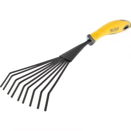 Грабли 9-зубые веерные двухкомпонентная рукоятка PALISAD LUXE 62006 купить в Губкинске