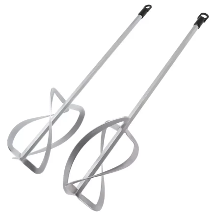 Комплект насадок для строительного миксера Denzel 84839, 2шт., 220х560 мм, оцинкованные, хвостовик HEX13 купить в Губкинске