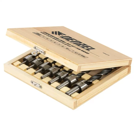 Набор сверл зенкеров по дереву Denzel 704272, 3-10 мм, набор 7 шт купить в Губкинске