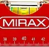 Уровень коробчатый MIRAX, 2 ампулы, крашеный, 800мм 34602-080_z02 купить в Губкинске