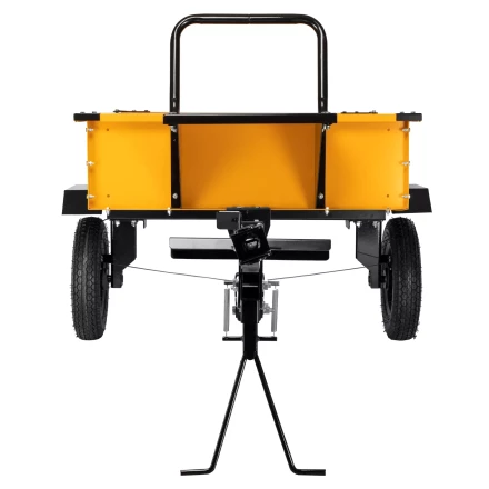 Прицеп для мотоблока Denzel TT-500, оцинк., груз. 500 кг, рег. сцепка, колеса 4.00-10, в упаковке купить в Губкинске