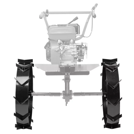 Грунтозацепы Denzel 600/130 мм, посадка круг 30 мм, комплект 2 шт 59914 купить в Губкинске