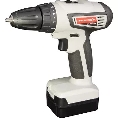 Аккумуляторная дрель-шуруповерт ИНТЕРСКОЛ ДА 10/14,4ЛЗ купить в Губкинске
