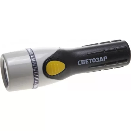 Фонарь СВЕТОЗАР &quot;UPITER&quot; ручной с пластмассовым корпусом и ремешком, ксеноновая лампа, 2xC SV-56373 купить в Губкинске