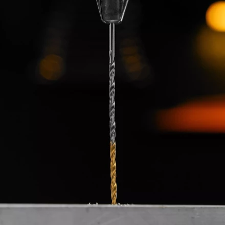 Сверло спиральное по металлу 3 х 100 мм, Р6М5, Golden Tip, удлиненное, 2шт. Denzel 718247 купить в Губкинске