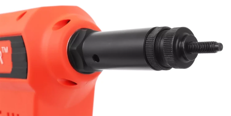 Аккумуляторный резьбовой заклепочник Messer M3000 с электронной системой настройки сжатия и счетчиком купить в Губкинске