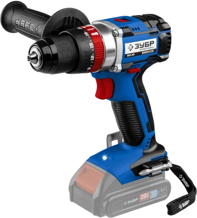 Бесщеточная дрель-шуруповерт ударная Зубр, без АКБ (T7), в коробке DBS-201 серия «ПРОФЕССИОНАЛ» купить в Губкинске