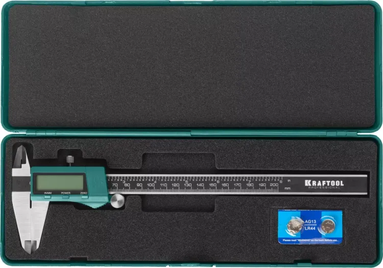Штангенциркуль KRAFTOOL электронный, 200мм, 0,01мм 34460-200 купить в Губкинске