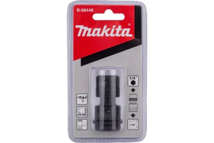 Адаптер с квадрата 1/2 на шестигранник 1/4 Makita B-68448 (переходник) купить в Губкинске