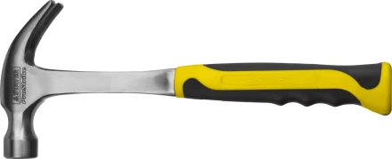 Молоток-гвоздодер STAYER &quot;PROFESSIONAL&quot; цельнометаллический с двухкомпонентной рукояткой, 450г 2025-450 купить в Губкинске