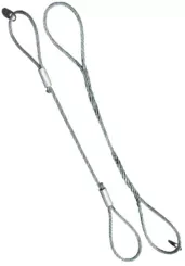 Строп канатный петлевой СКП 0.7 т L=8 м заплет купить в Губкинске