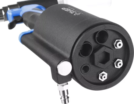 Заклепочник пневматический корпус из композит материал для заклепок из нерж стали 24-32-4-48-6-64мм 31287-64 серия Без серии купить в Губкинске