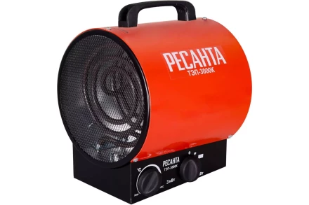 Тепловая пушка электрическая РЕСАНТА ТЭП-3000К купить в Губкинске
