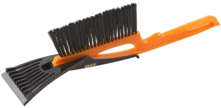 Щетка-сметка автомобильная DEXX для снега, со скребком, 400мм 61036-400 купить в Губкинске