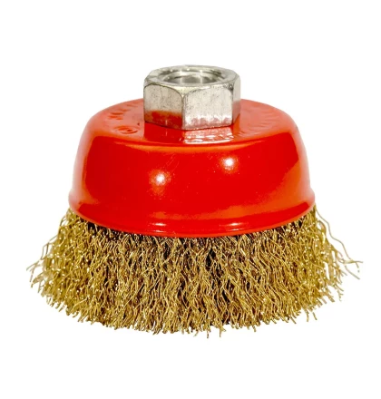 Щетка для УШМ М14/65 мм чашечная сталь прямая 511718 купить в Губкинске