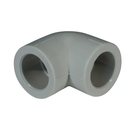 Уголок PP-R 90° 32мм серый (50/300) 44132 купить в Губкинске