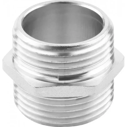 Бочонок ЗУБР &quot;ЭКСПЕРТ&quot;, никелированная латунь, 1/2&quot; 51232-1/2 купить в Губкинске