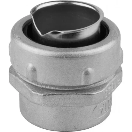 Резьбовой крепежный элемент СВЕТОЗАР металлич, с внутренней резьбой, для металлорукава диаметром 25мм, IP54 60201-25 купить в Губкинске