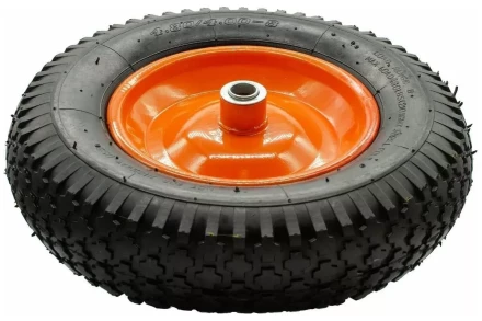 Колесо пневматическое Вихрь КТ-380-20 (380 мм, d 20 мм) для тачки 110-2 73/7/4/10 купить в Губкинске