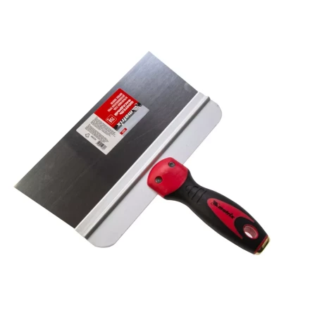 Шпатель фасадный из нержавеющей стали Matrix, 250 мм, двухкомпонентная ручка, широкое полотно, 85529 купить в Губкинске