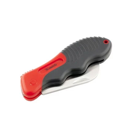 Нож электрика складной изогнутое лезвие эргономичная двухкомпонентная рукоятка MATRIX 78986 купить в Губкинске