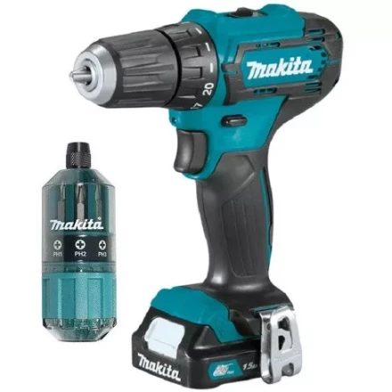 Аккумуляторная дрель-шуруповерт Makita DF333DWYE4 купить в Губкинске