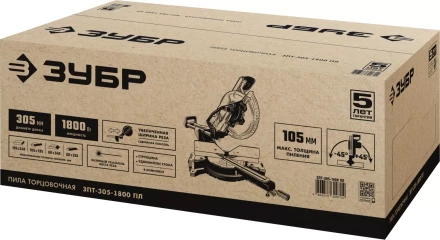 Пила торцовочная с протяжкой ЗПТ-305-1800 ПЛ серия МАСТЕР купить в Губкинске