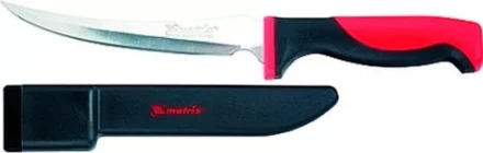 Нож рыбака &quot;FILLET KNIFE&quot; small 150 мм двухкомпонентная рукоятка пластиковые ножны MATRIX KITCHEN 79108 купить в Губкинске